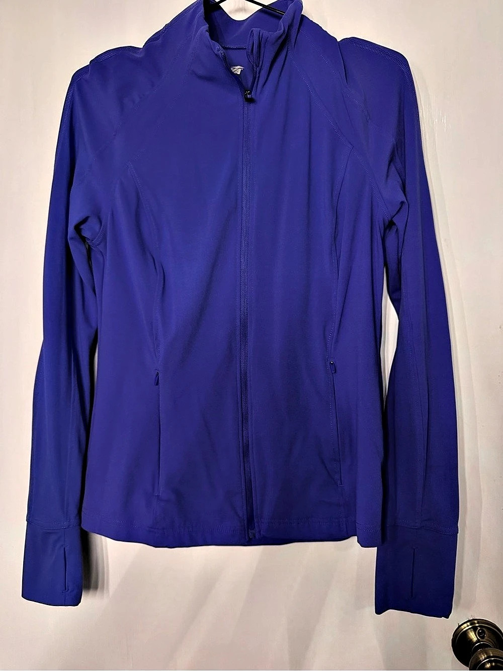 Avia Women's Blue Zip Jacket Size Medium Like New